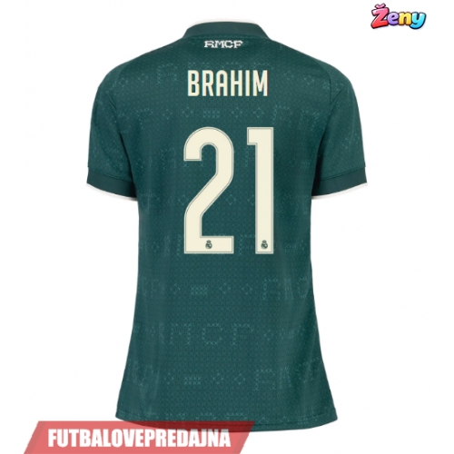 Lacne Ženy Futbalové dres Real Madrid Brahim Diaz #21 2026-27 Krátky Rukáv - Preč